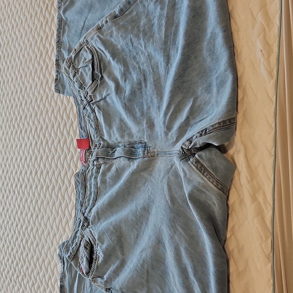 Woman Within ,Natural Fit Straight Leg, Light Blue Jeans,22W